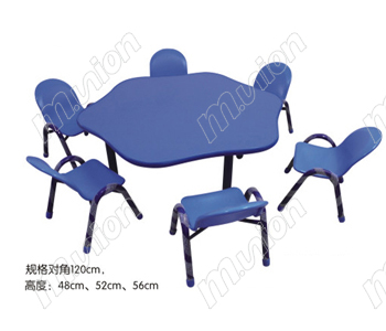 幼儿花边型桌椅 HL61020