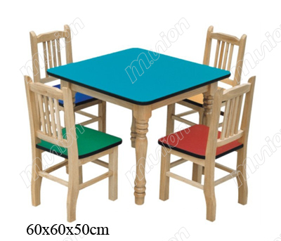 木质幼儿桌椅 HL61035