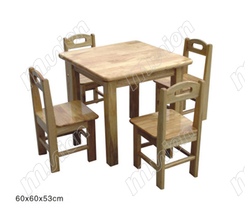 木质幼儿桌椅 HL61044